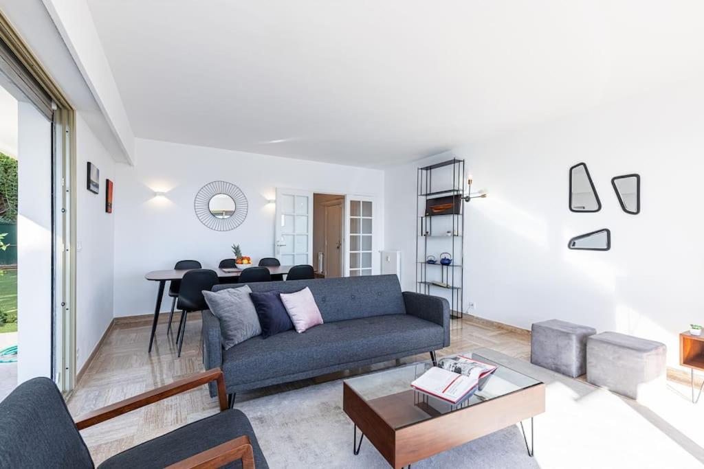 Villefranche Sur Mer:Appartement-Villa, Vue Mer, Jardin, Parking. ภายนอก รูปภาพ